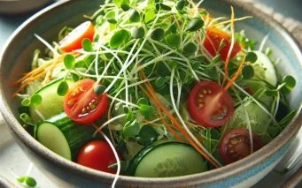 How to use Mizuna microgreens in cooking