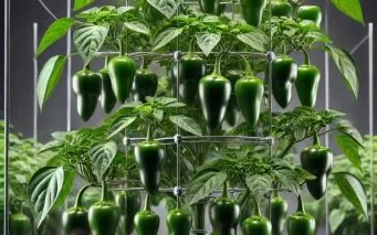 hydroponic jalepeno growth stages